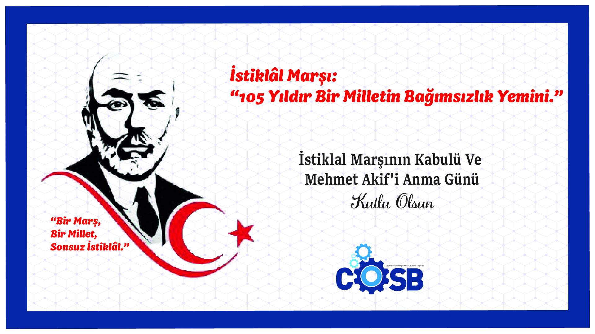 12 March Independence March Adoption and Mehmet Âkif Ersoy Remembrance Day
