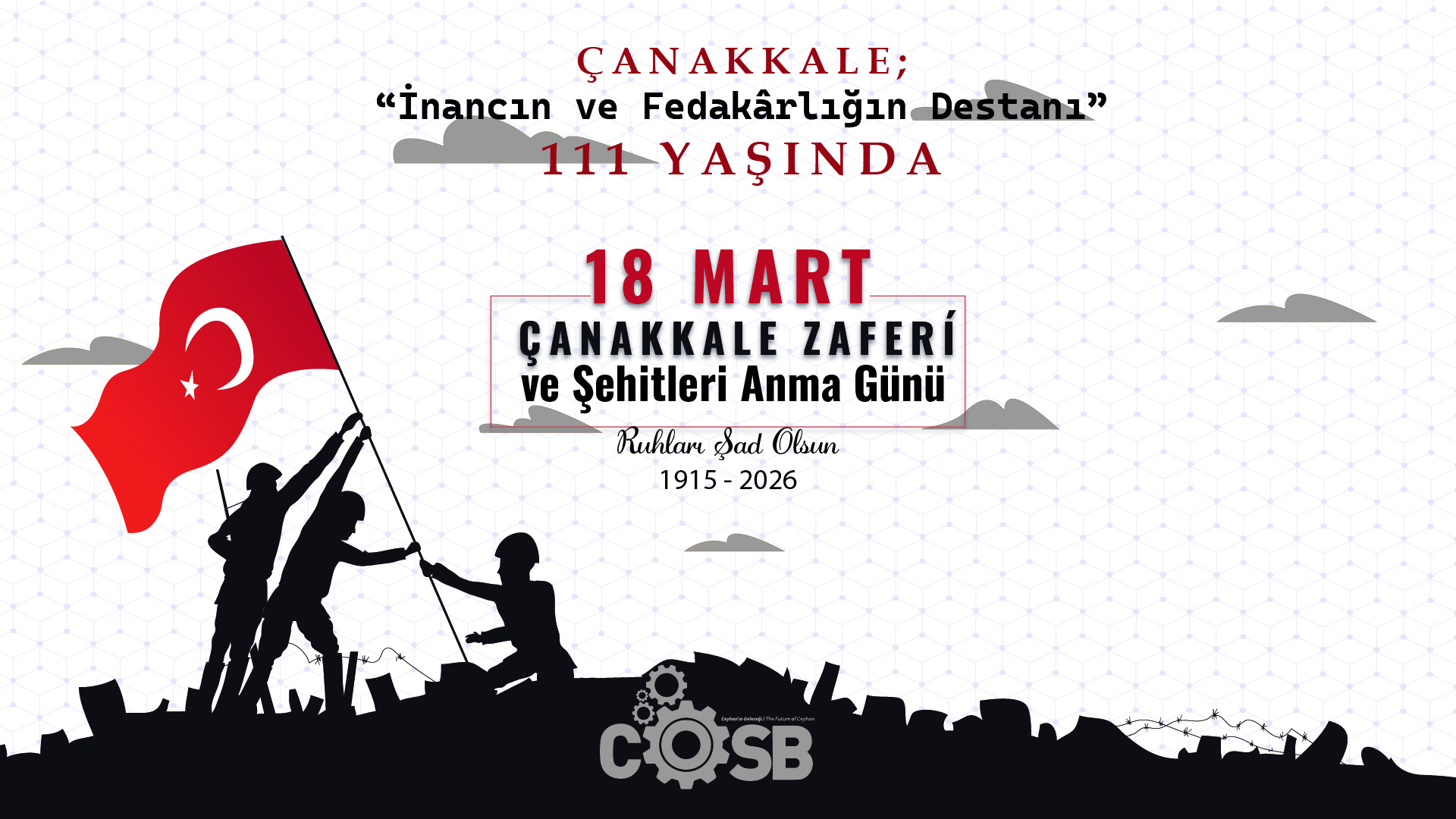 18 March Çanakkale Victory and Martyrs’ Remembrance Day Message