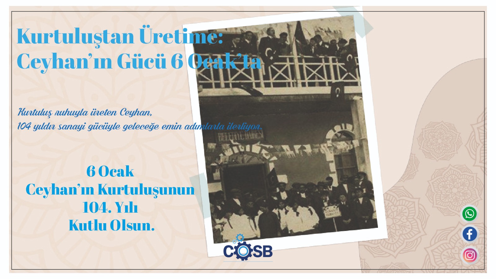 6 January: The Liberation of Ceyhan